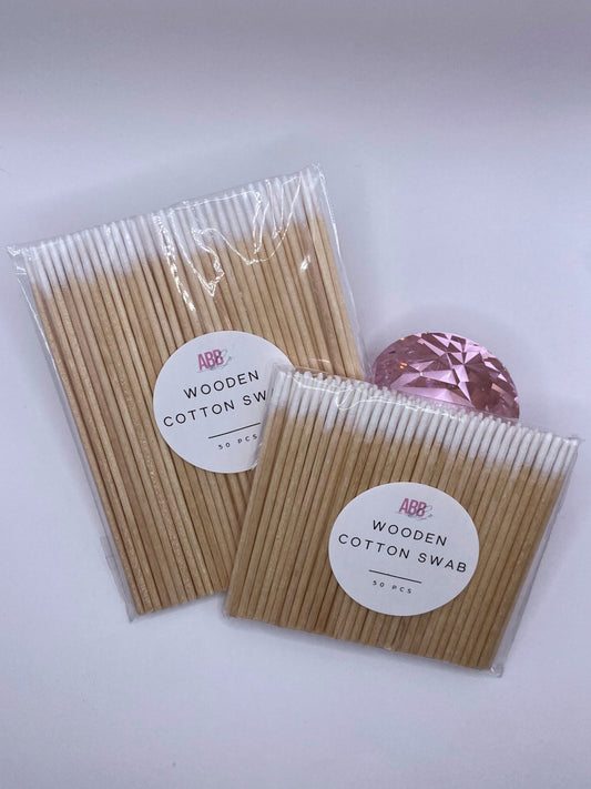 Wooden Pointed Cotton Swabs